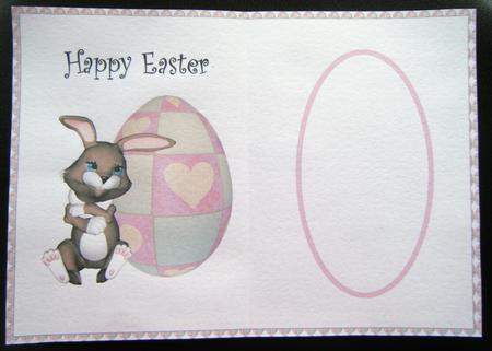 Easter Bunny Insert by Charlie Angel
