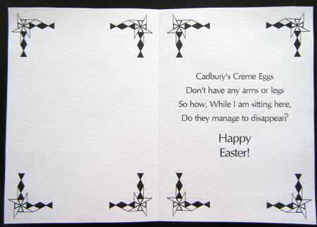 A5-a6 Easter Sentiments Insert 4 by Charlie Angel