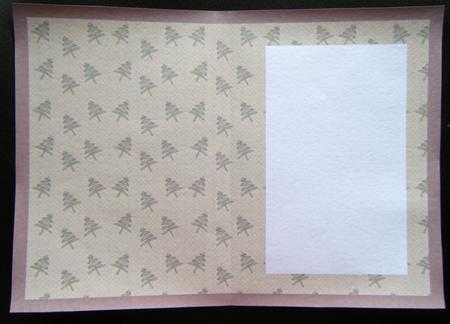 Christmas Card Insert by Charlie Angel