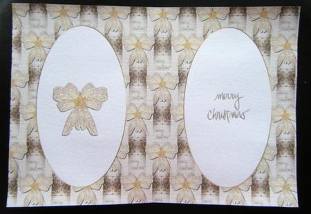 Christmas Bow Insert by Charlie Angel