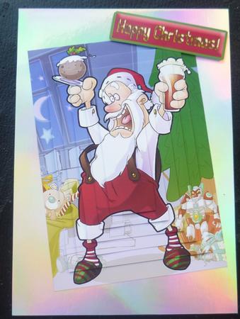 Santa Celebrates! Pyramid by Charlie Angel
