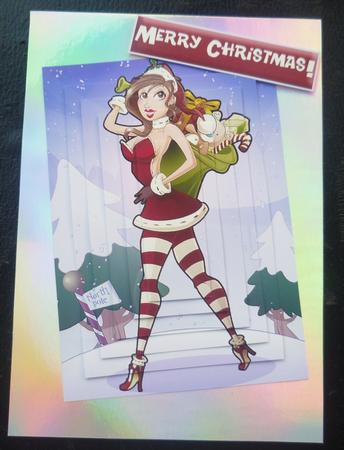 Mrs Claus Pyramid by Charlie Angel