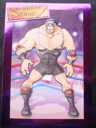 Wrestler Dude (black) by Charlie Angel