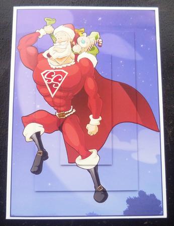 Super Santa A4 by Charlie Angel