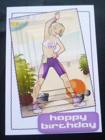 Get Fit Lady Pyramid by Charlie Angel