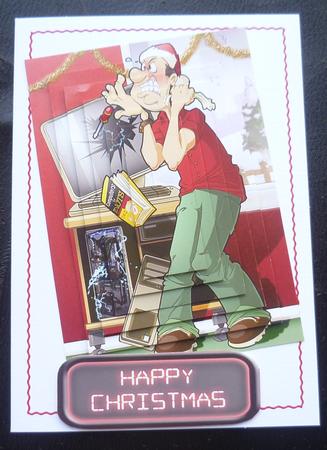 P.c. Repair Dude Christmas Pyramid by Charlie Angel