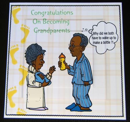 Congratulations on Becoming Grandparents by Charlie Angel