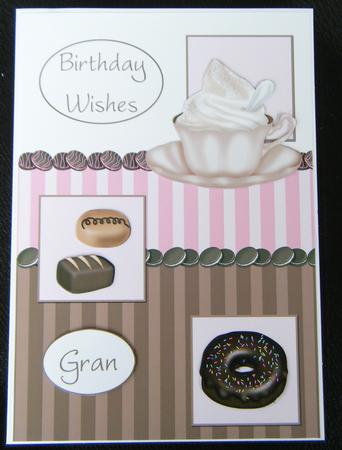 Latte & Do-nut Card Front by Charlie Angel