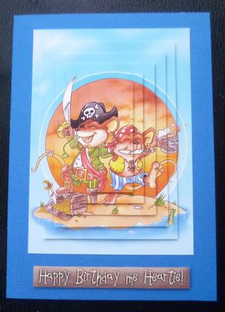 Pirate Mice Ahoy! Pyramid by Charlie Angel