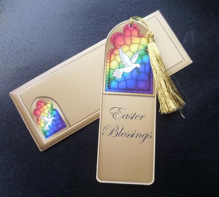 Easter Religious Bookmark Card N Envelope by Charlie Angel
