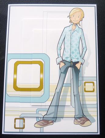 Birthday Teen Dude A4. by Charlie Angel