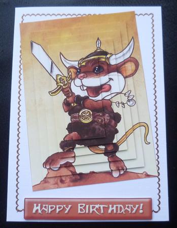 Viking Mouse Pyramid by Charlie Angel