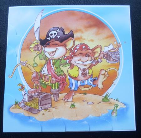 Pirate Mice Ahoy! 8x8 Quick Card by Charlie Angel