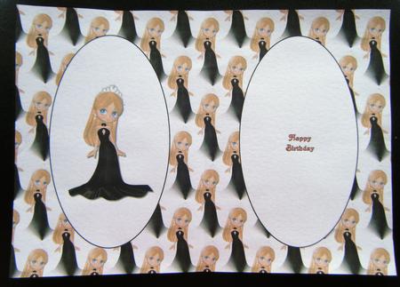 Princess Black Dress Insert by Charlie Angel