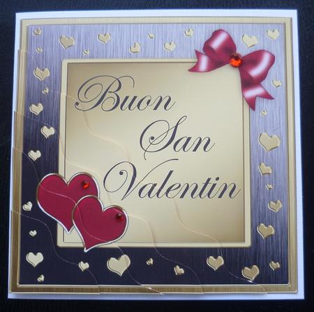 Italian Valentines Day Corner Side Stacker by Charlie Angel