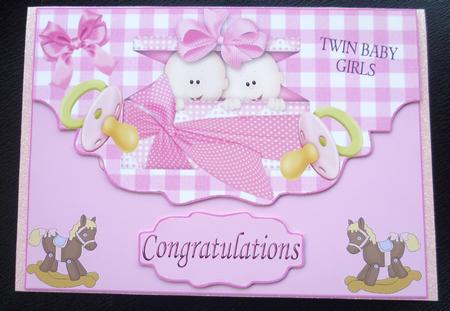 Double Trouble, Twin Baby Girls by Charlie Angel