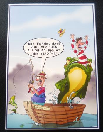 Big Fishing A4 by Charlie Angel