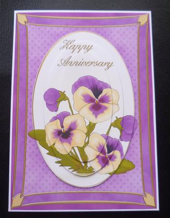 A4 Pansy - Anniversary by Charlie Angel