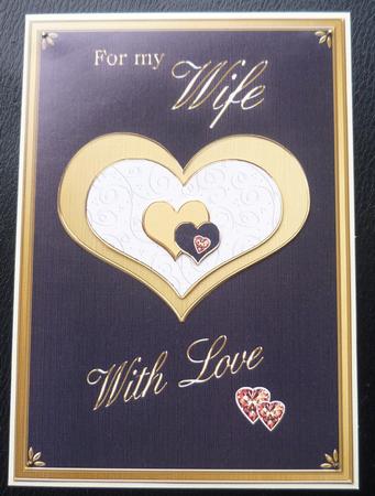 A4 Romantic Hearts - for My Wife by Charlie Angel