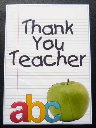 Thank You Teacher Lined Paper Toppers by Charlie Angel