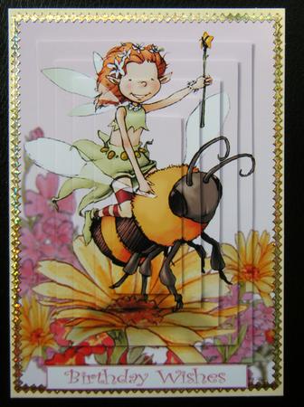 Fairy Nuff Flies (pink) Pyramid. by Charlie Angel