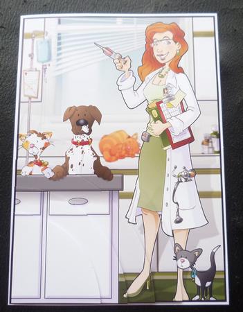 Vet Lady A4 by Charlie Angel