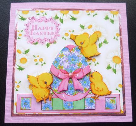 Giant Easter Egg with Chicks by Charlie Angel