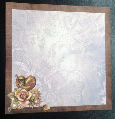Steampunk Hearts & Flowers Insert by Charlie Angel