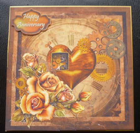 Steampunk Hearts & Flowers Corner Stacker by Charlie Angel