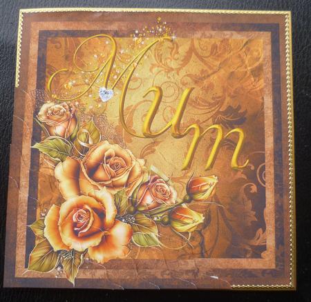 Autumn Roses for Mum Corner Stacker by Charlie Angel