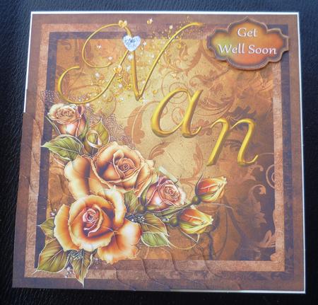 Autumn Roses for Nan Corner Stacker by Charlie Angel