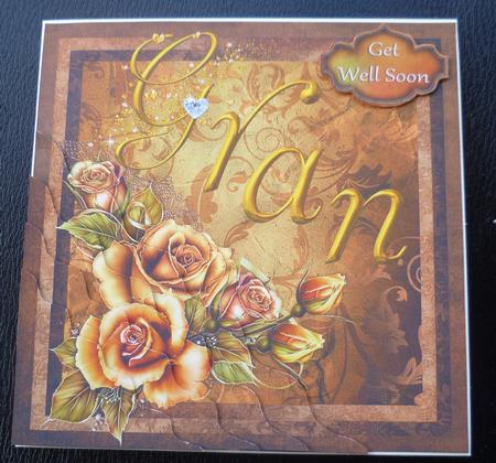 Autumn Roses for Gran Corner Stacker by Charlie Angel