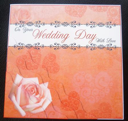 Hearts & Flowers Wedding Corner Stacker by Charlie Angel