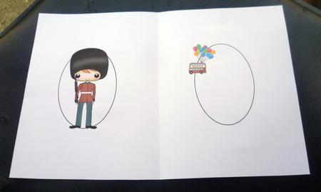 Happy Birthday from England Boy Insert by Charlie Angel