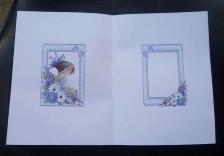 A Vintage Portrait a Vision in Lilac Insert by Charlie Angel