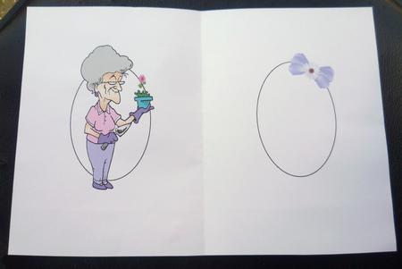 Gertrude Counts Her Blessings Insert by Charlie Angel