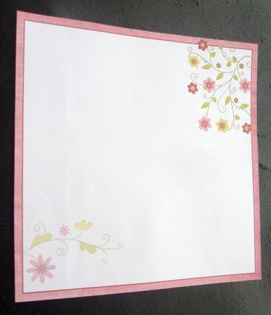 Floral Swirl Insert by Charlie Angel