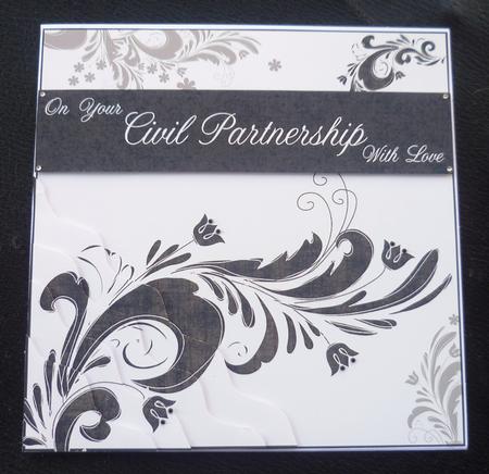 Black & White Swirls Romance Captions to Fit 6inch Card by Charlie Angel