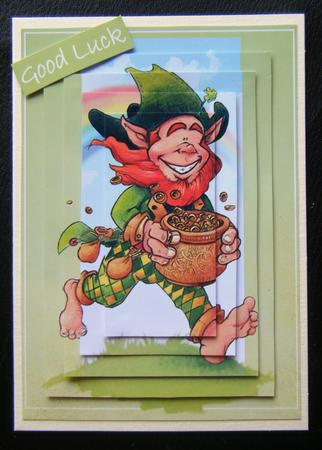 St Patrick Dude Pyramid. by Charlie Angel