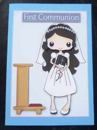 Girls First Communion by Charlie Angel