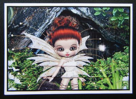 Maisies Fairy Hideaway Topper Sheet by Charlie Angel