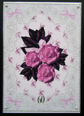 Pink Roses & Lace by Charlie Angel