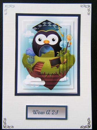 Gradduate Owl Pyramids by Charlie Angel