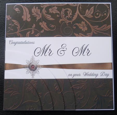 Mr & Mr Wedding Day Topper by Charlie Angel
