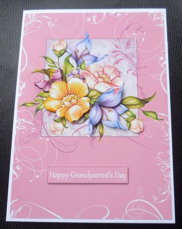 Pink & Yellow Floral Swirl A5 Step by Step by Charlie Angel