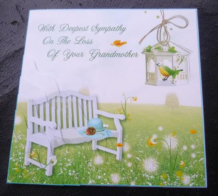 Deepest Sympathy on the Loss of Your Grandmother Stacker by Charlie Angel