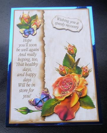 Rainbow Roses Get Well by Charlie Angel