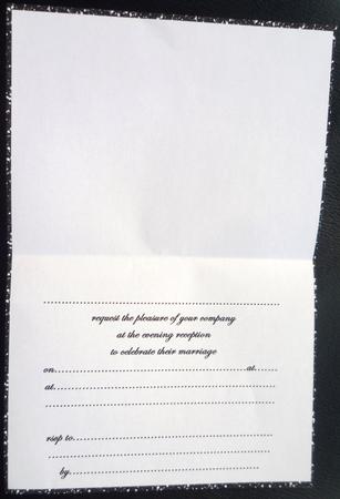 Evening Insert 2 (black) by Charlie Angel