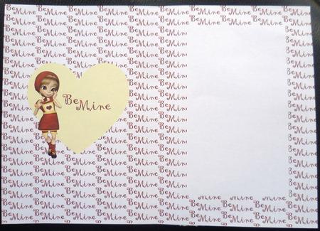 Be Mine Cute Girl Insert by Charlie Angel
