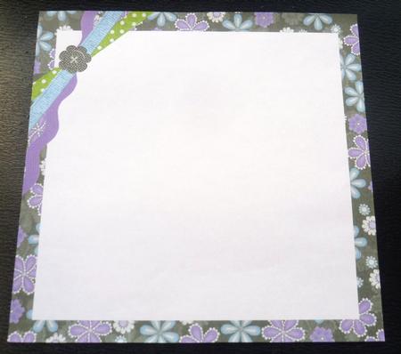 Flower Power Insert 8x8inch by Charlie Angel